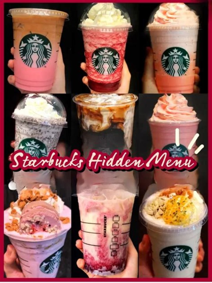 10 Starbucks Hidden Menu Hacks To Up Your Coffee Game Rainbow drinks