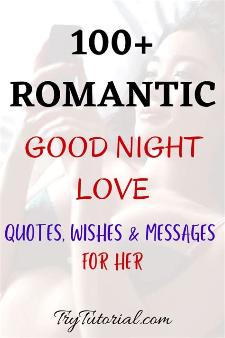 100+ Romantic Good Night Love Messages WishesMsg