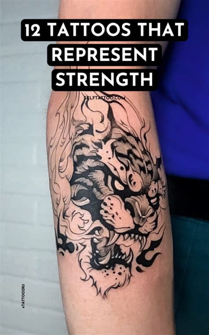 102 Strength tattoo ideas to explore your inner courage Body Tattoo Art
