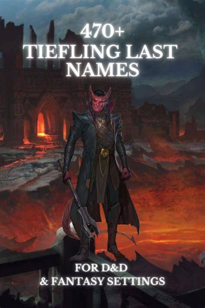1200+ Tiefling Names [2024]