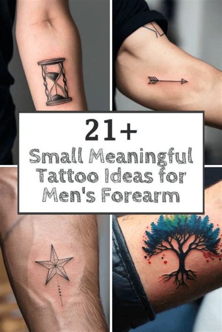 20 best small forearm tattoos for men with meanings Tuko.co.ke
