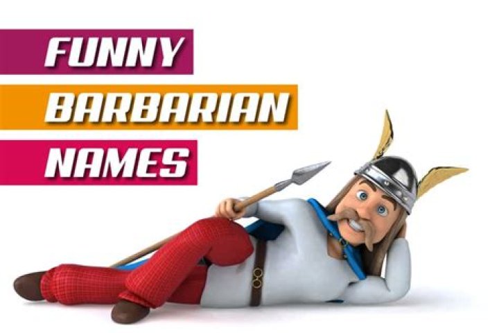 230 Funny Barbarian Names Make Your Next Rpg Adventure Even Funnier