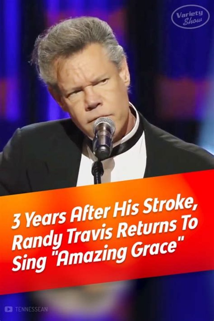 3 Years After His Massive Stroke, Randy Travis Returns To The Stage To