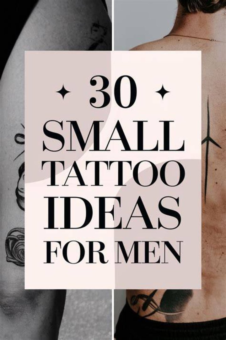 40 Interesting Small Tattoo Designs for Men with New Ideas