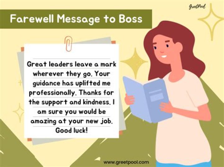 50 Farewell Message To Boss With Best Wishes Events Greetings