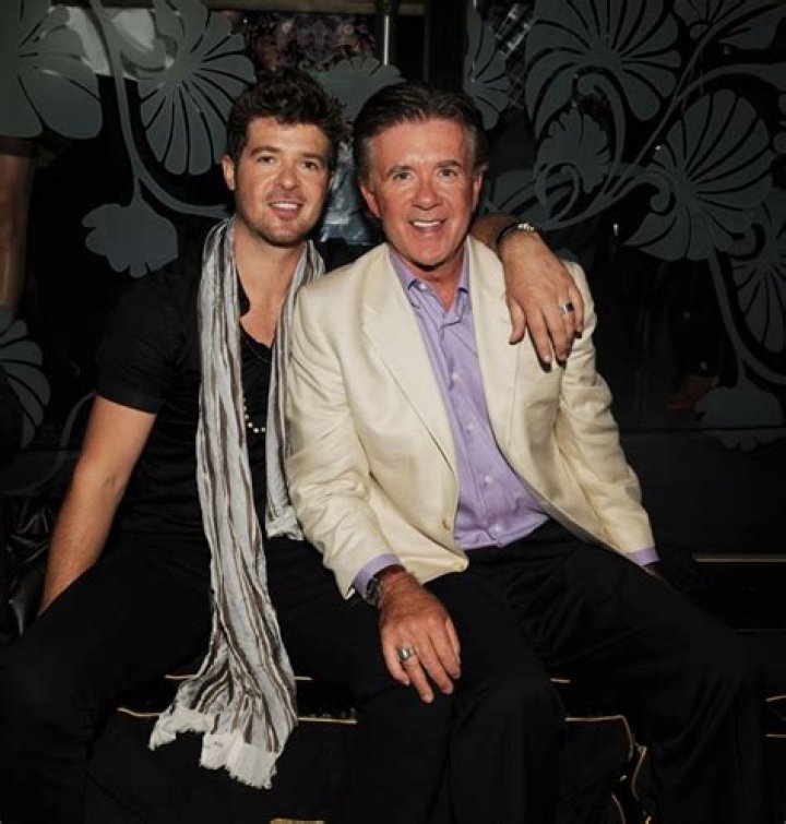 Alan Thicke and Robin Thicke Celebrity Dads With LookAlike Sons