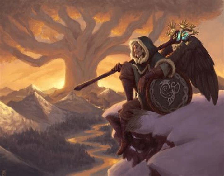 [Art] Balder Snorjar, Aasimar Druid Character Commission r/DnD