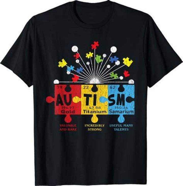 Autism, Periodic Table Elements & Sherlock Holmes 3 Cm Round Badge Zazzle