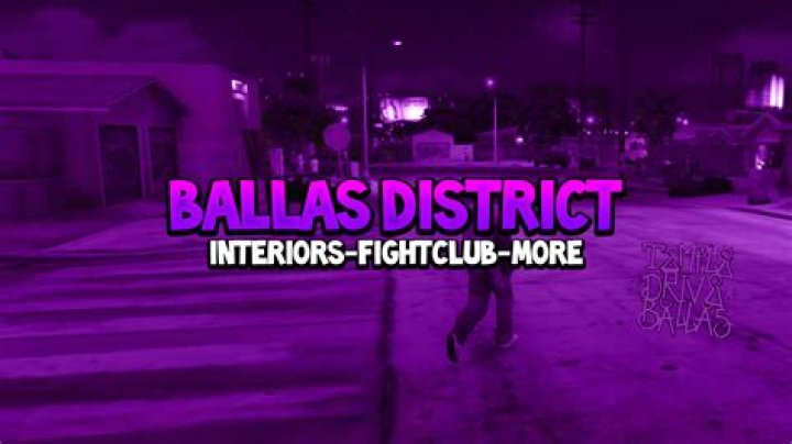 Ballas District Gang [YMAP / XML]