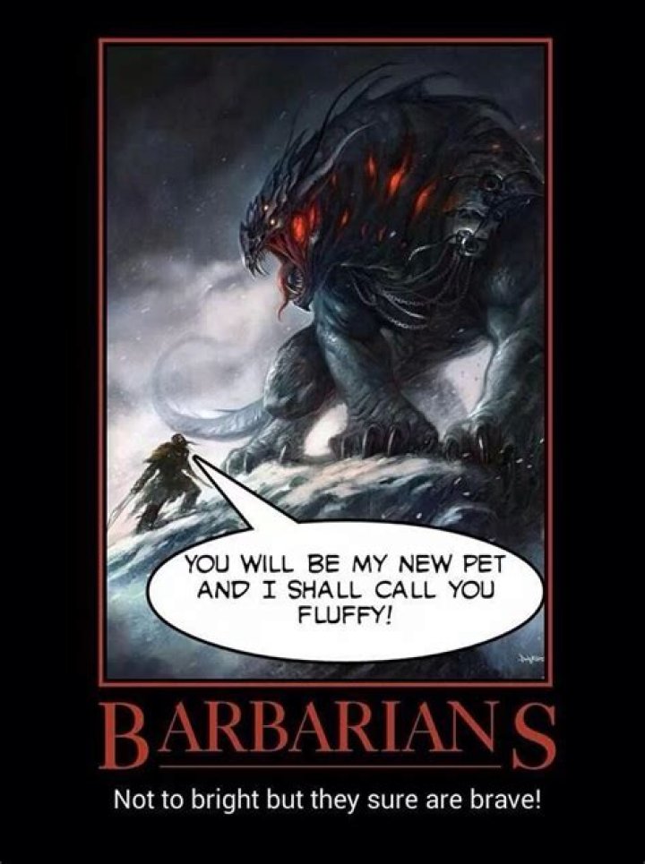 Barbarians Dungeons And Dragons Memes, Dungeons And Dragons Homebrew
