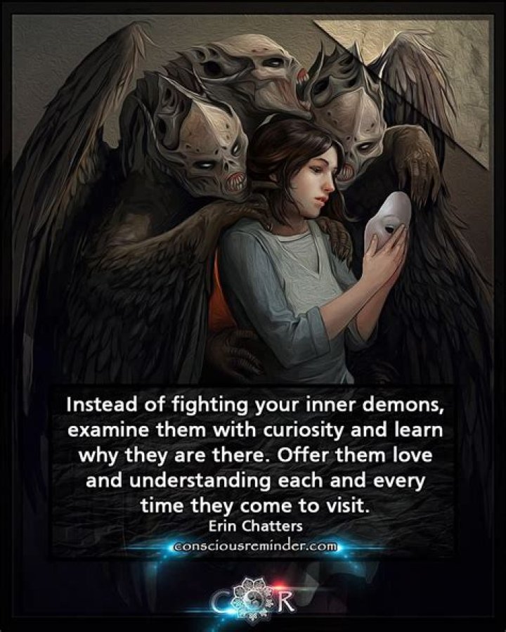 Battling my inner demons.. Inner demons, Demon, Fighting demons