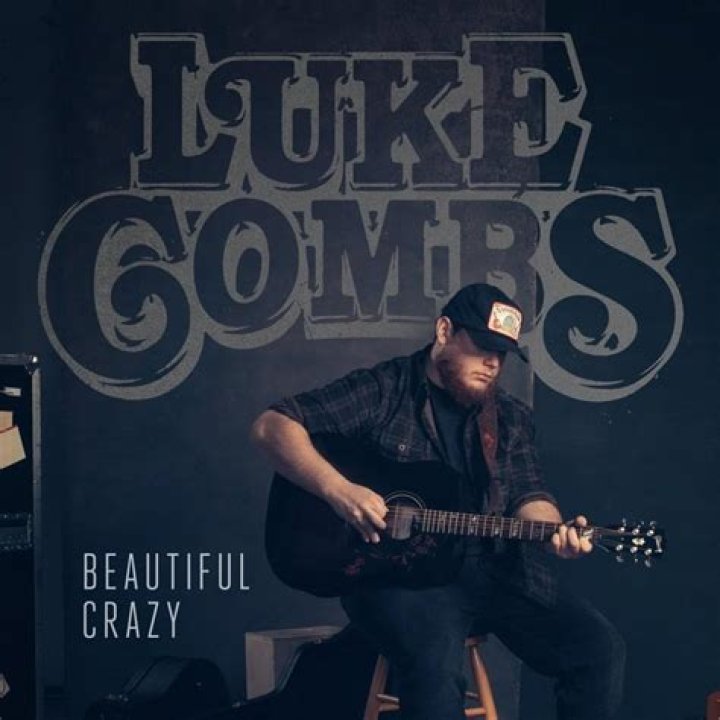 Beautiful Crazy by Luke Combs Custom Spotify Code Music Art Smooth Gla