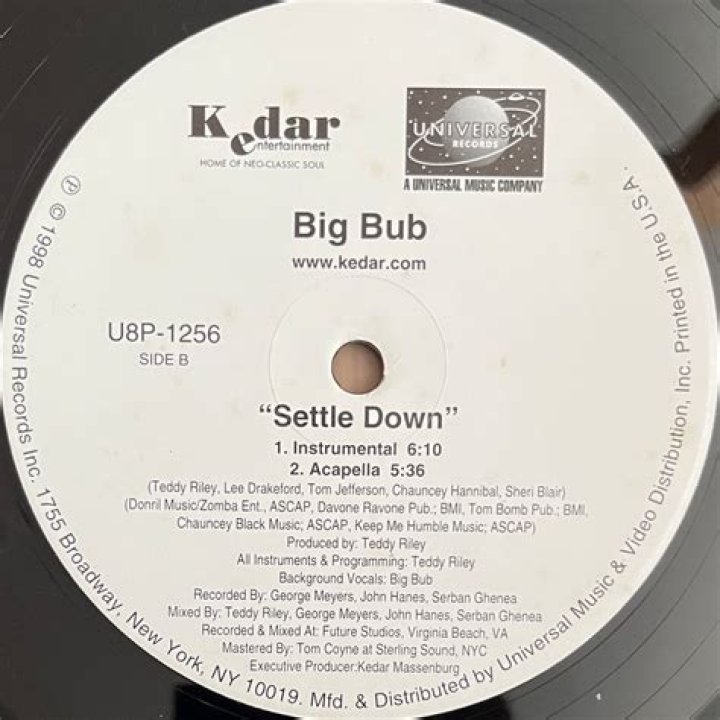 Big Bub Settle Down (Instrumental) YouTube