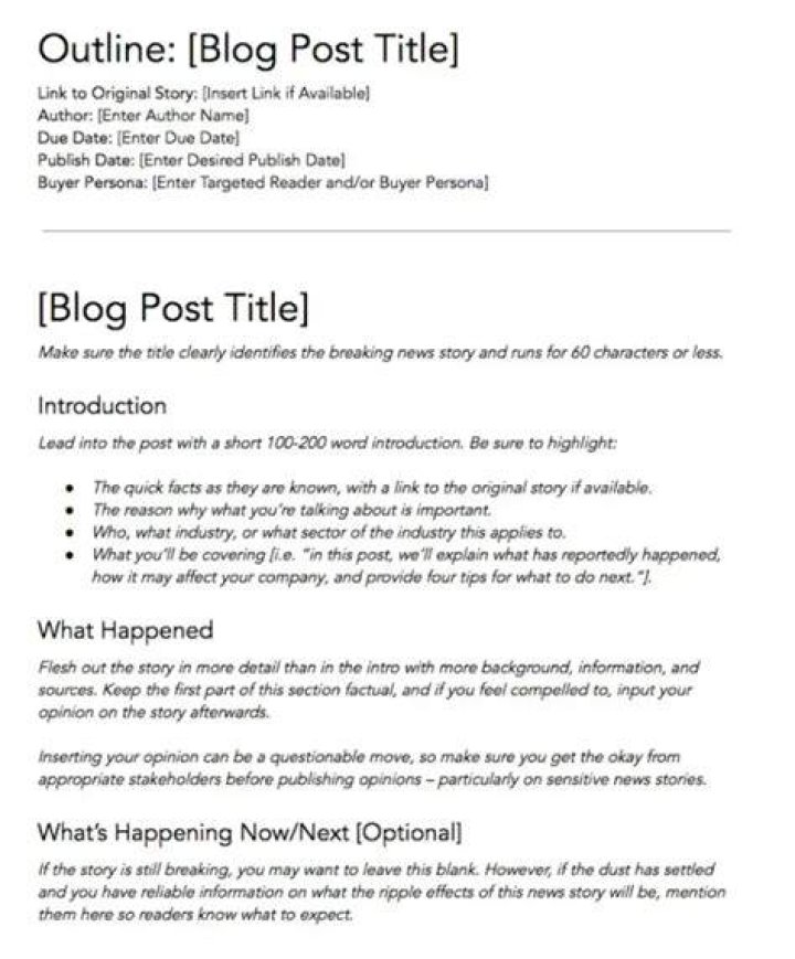 Blog Posts