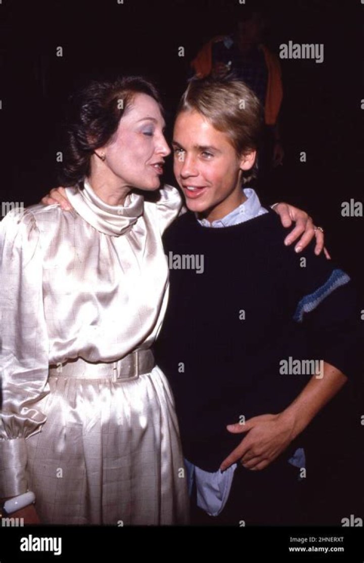 Chad Lowe and mother Barbara Hepler Circa 1980's Credit Ralph