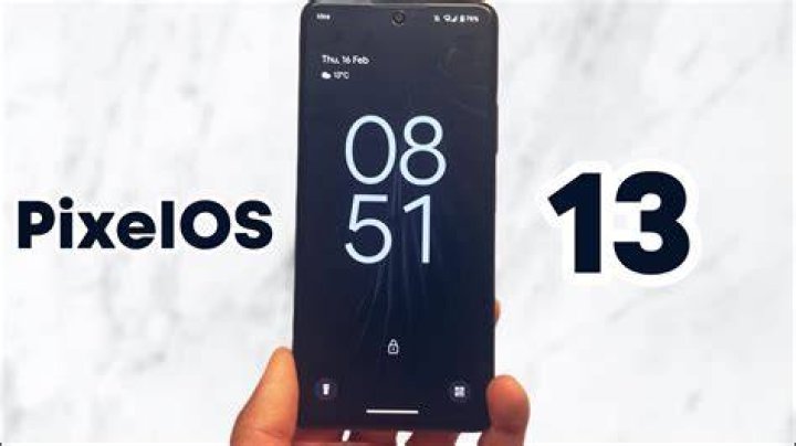 Check out PixelOS The Official Android 13 ROM You've Been Waiting For