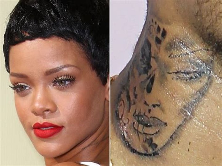 Chris Brown Tattoos The New Air Jordan 3 Shoe On His Face (Photo)