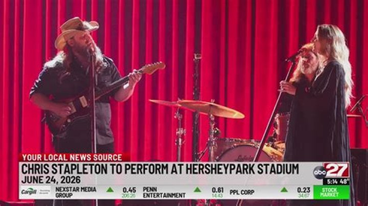 Chris Stapleton To Perform at 54th Annual CMA Awards Chris Stapleton