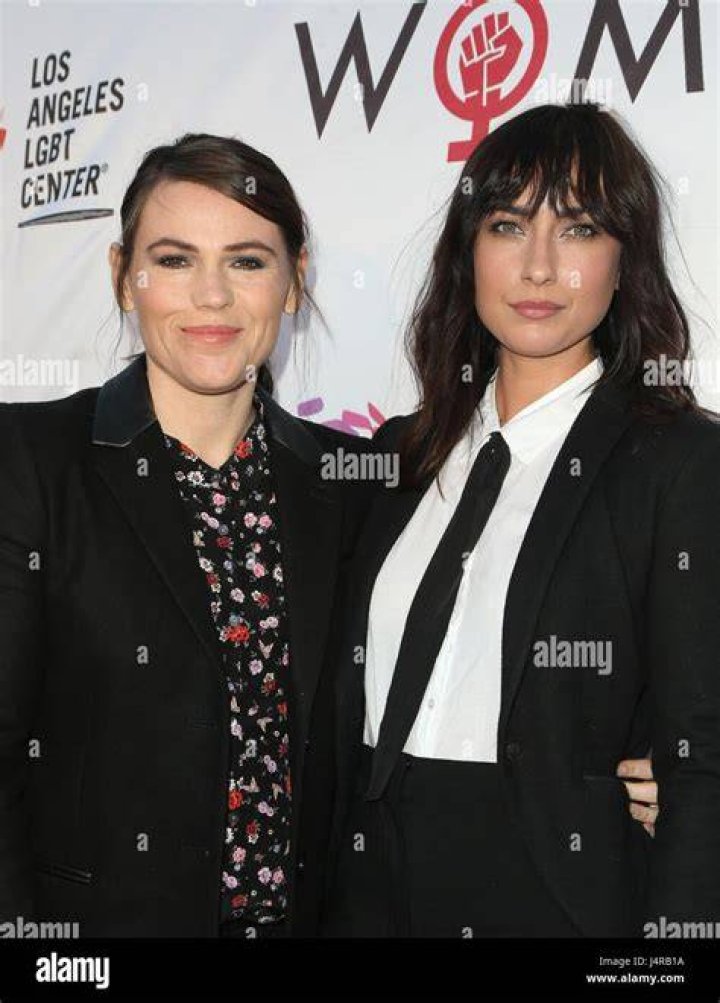 Clea DuVall and Mia Weier attends An Evening With Women held at the