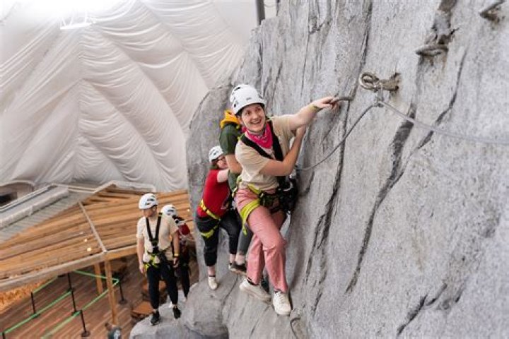 Climbing in Charm Boulder, Grand Junction Area