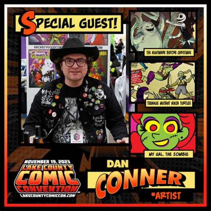 Dan Conner Lake County Comic Convention