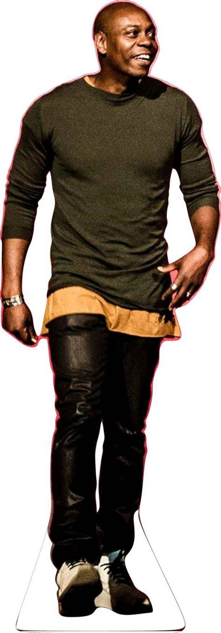 DAVE CHAPPELLE 72" TALL CARDBOARD CUTOUT STANDEE PARTY DECORN