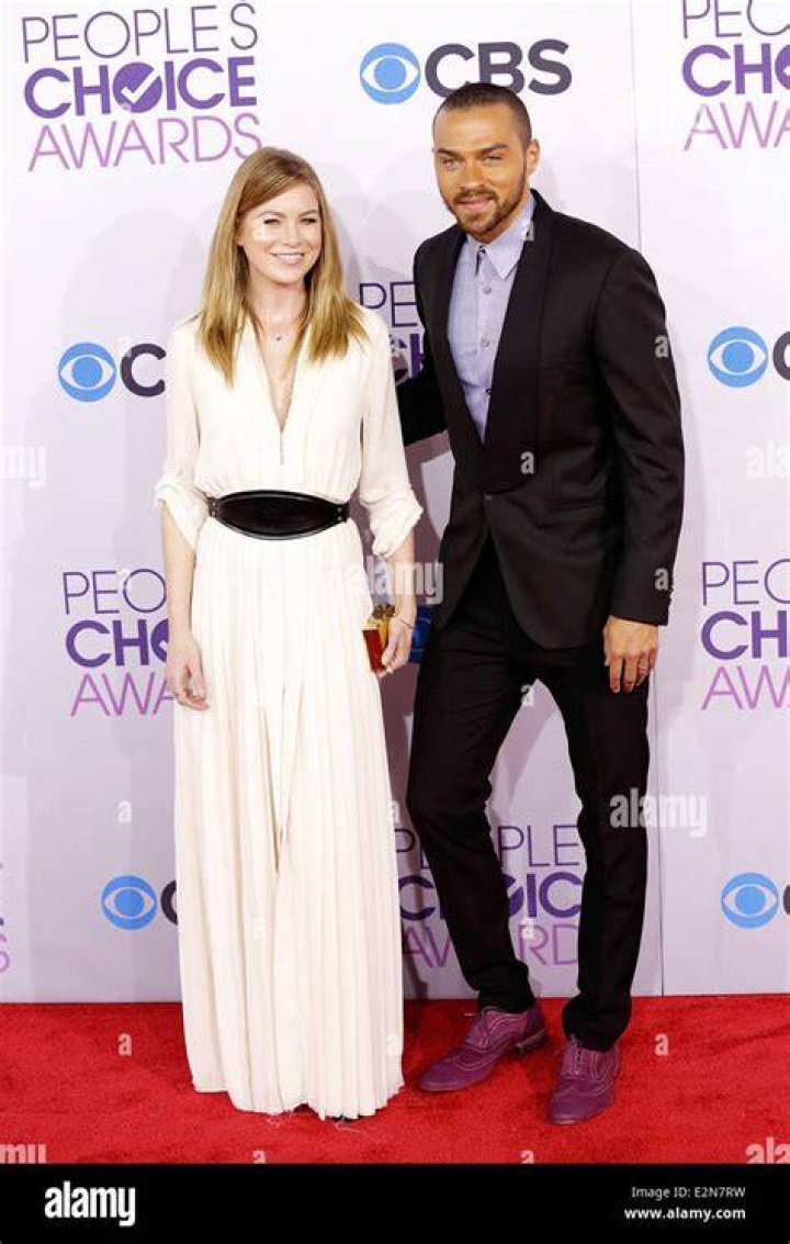 Ellen Pompeo and Jesse Williams