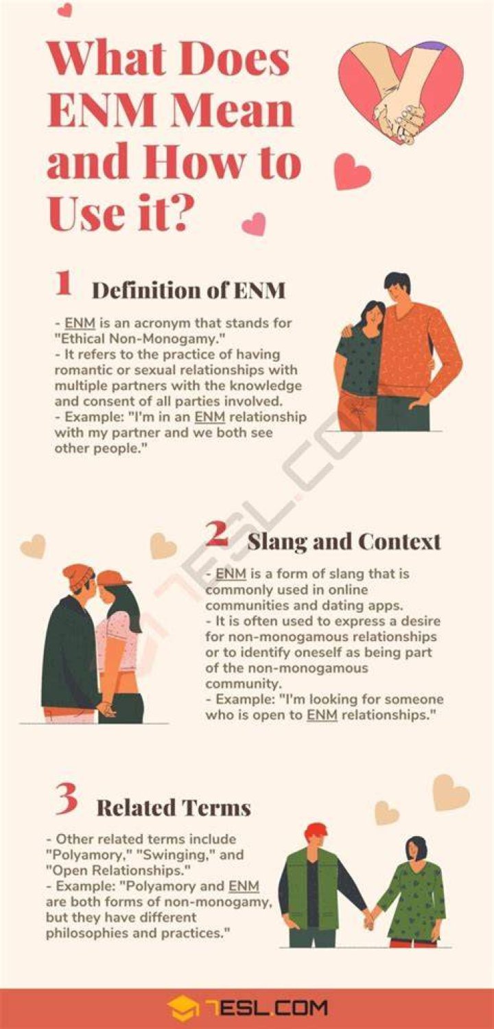 Enm Relationship Advice And Tips For People In The Dating Scene