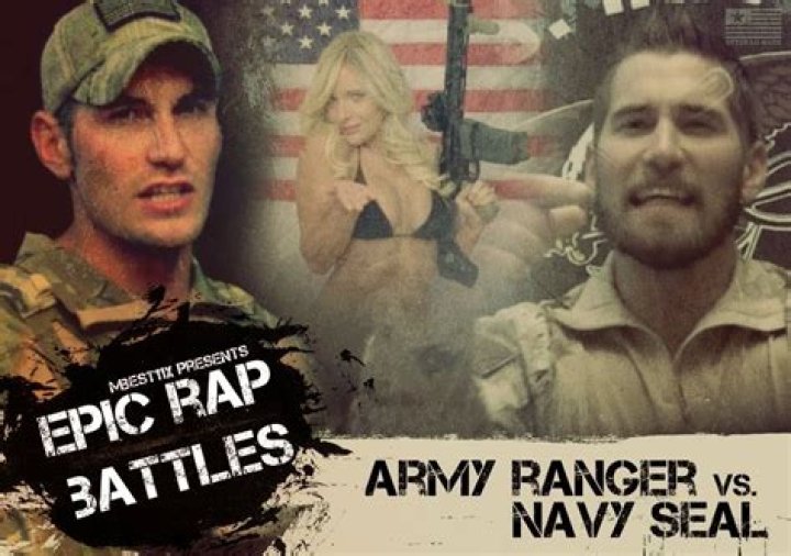 Epic Rap Battle Navy Seal vs. Army Ranger YouTube