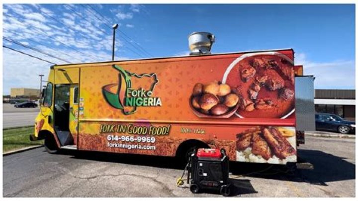 Fork in Nigeria Authentic Nigerian Street Food on Wheels! Huge Goat
