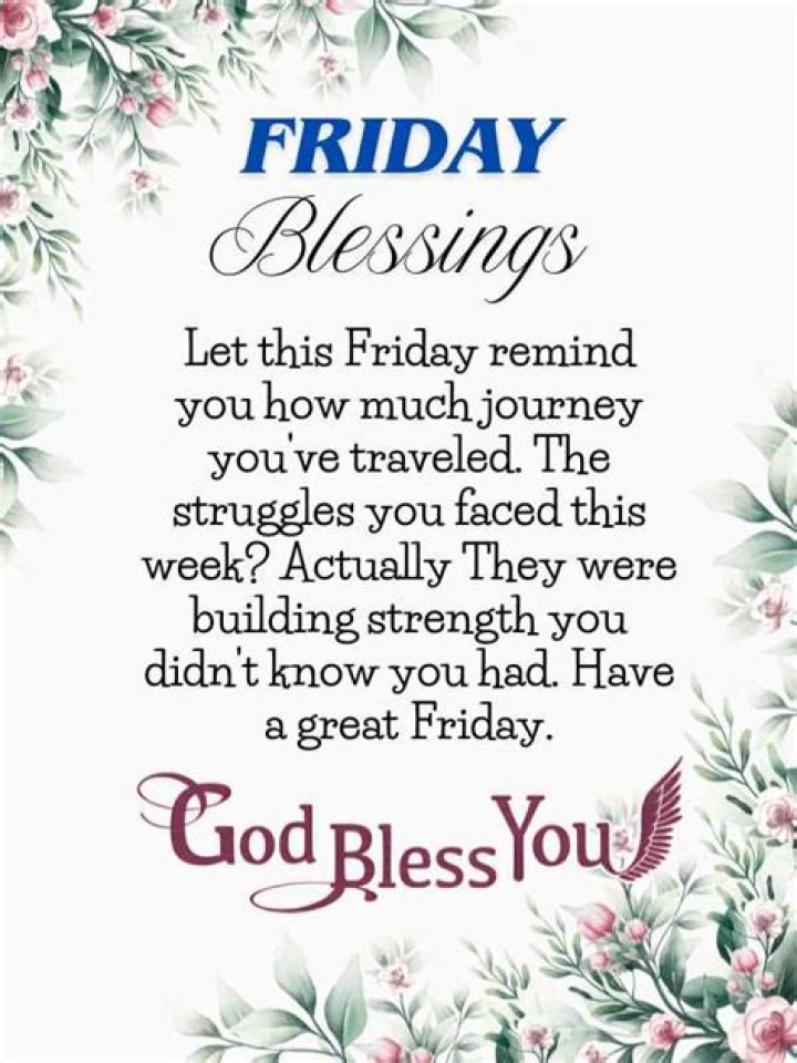 Friday Blessings! Friday inspirational quotes, Friday morning quotes