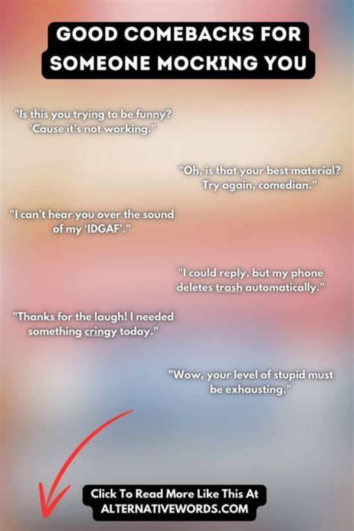 funny comebacks for someone who is ignoring you I should have said