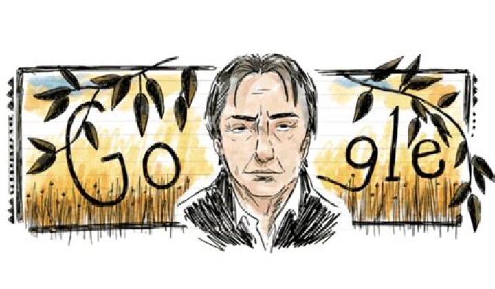 Google Doodle celebrates Harry Potter star Alan Rickman, fans react