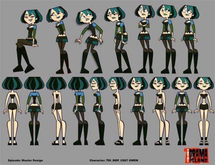Gwen in my Style Total Drama Island Fan Art (37728613) Fanpop