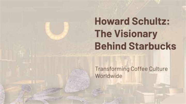 Howard Schultz: The Visionary Behind Starbucks