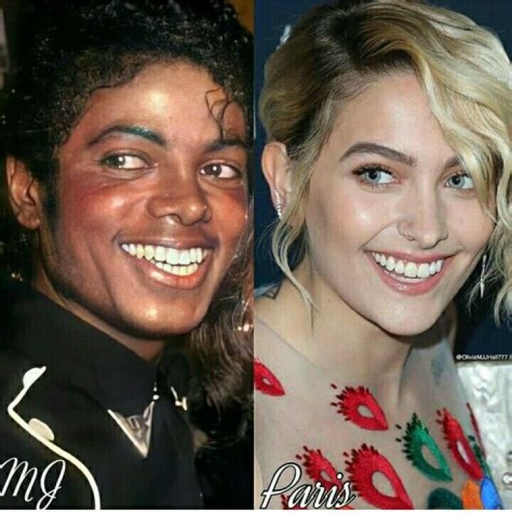 I rly love how much they look alike😍 michaeljacksonparisjackson