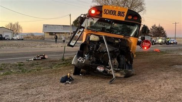 Idaho school bus crash 12 students hospitalized after vehicle rolls