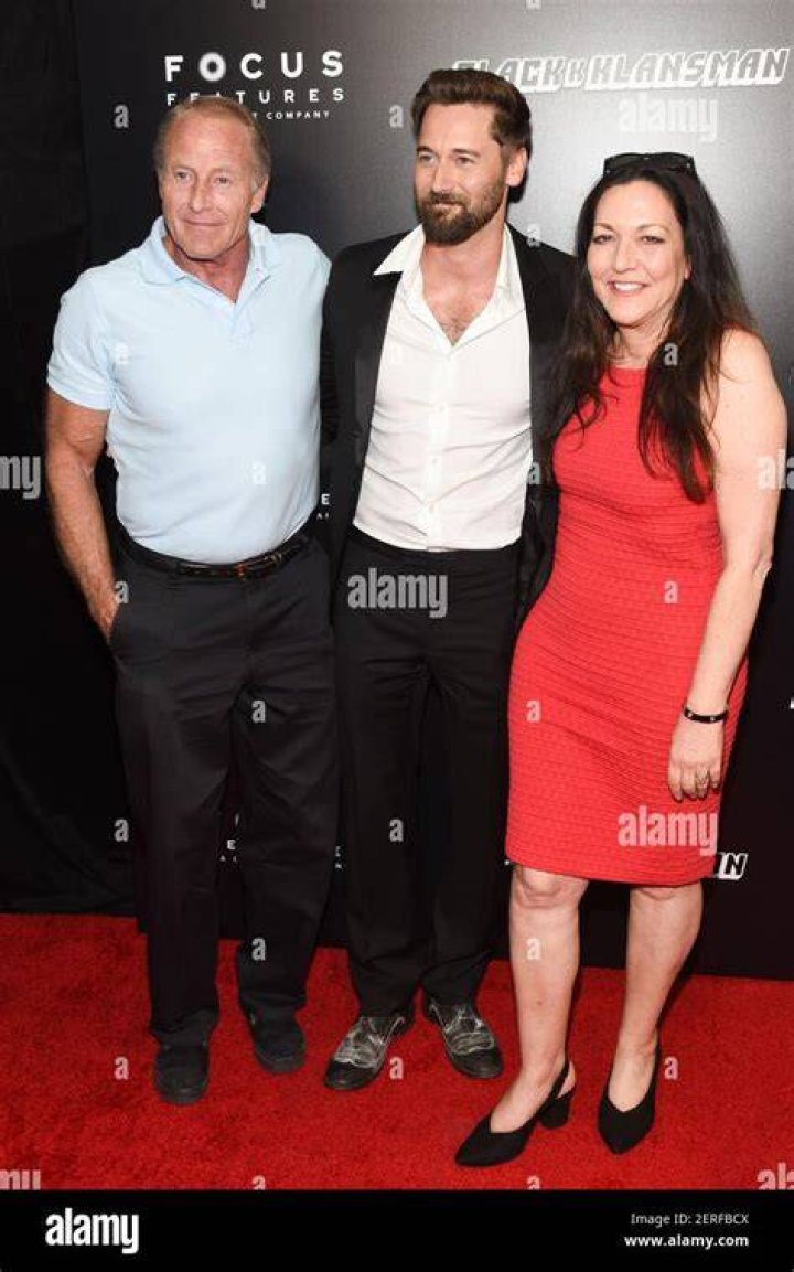 James Frederick Eggold, Ryan Eggold and Karen Benik attend New York