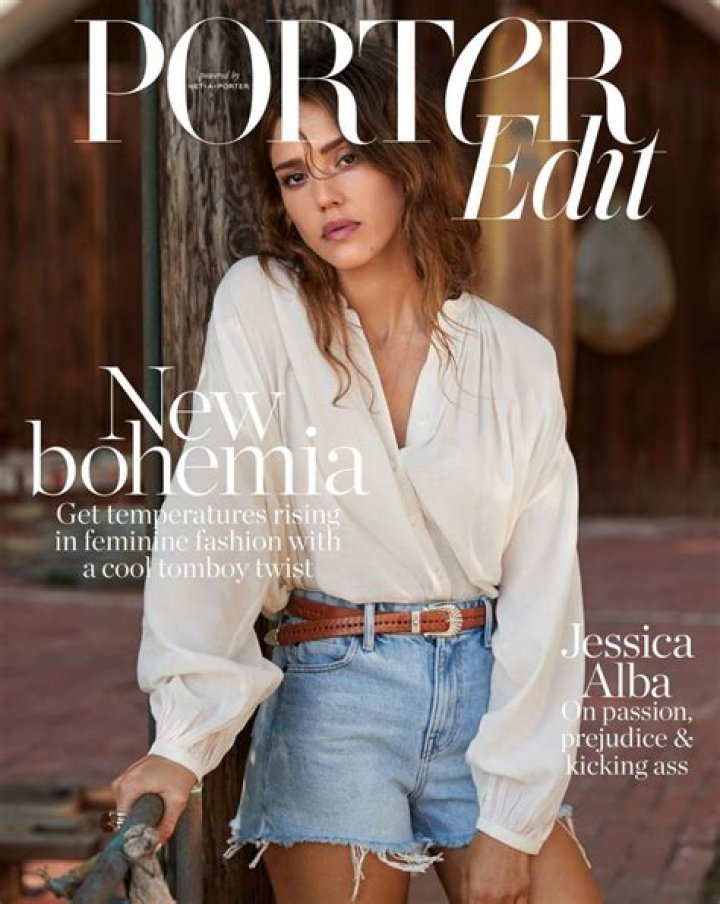Jessica Alba for The Edit by NetAPorter (November 2015). jessicaalba