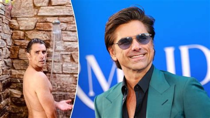 John Stamos strips down and shows off Greek yogurt underwear on Good