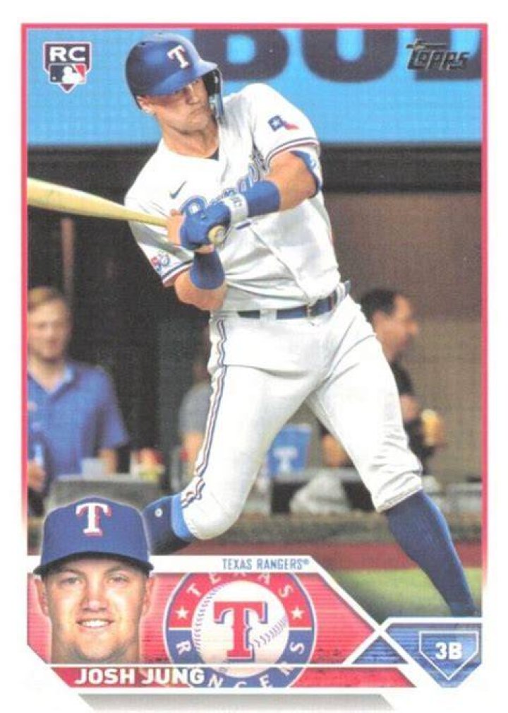 Josh Jung 2023 Topps 529 Advanced Stats /300 Price Guide Sports Card