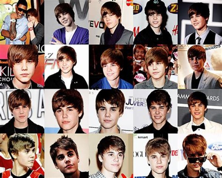 Justin Bieber Through The Years