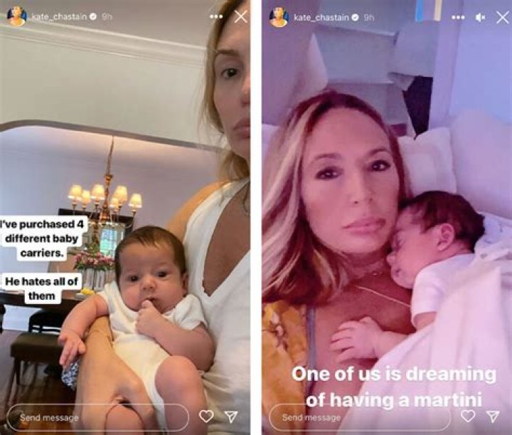 Kate Chastain Shows a Day at Home with Sullivan Cay Details The