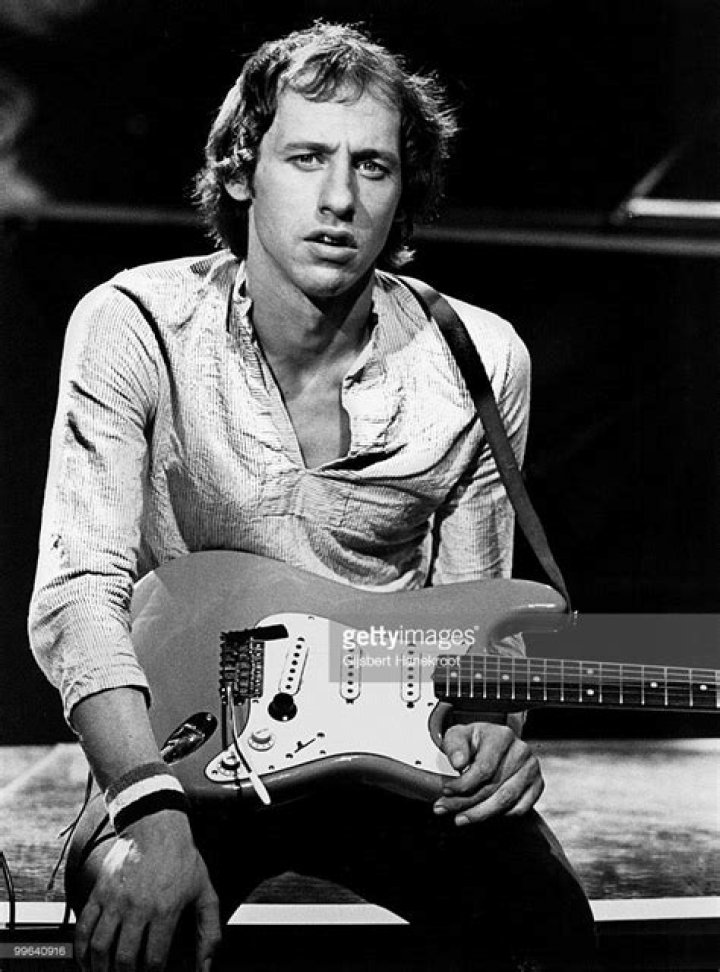 Mark Knopfler from Dire Straits posed in Amsterdam, Netherlands in