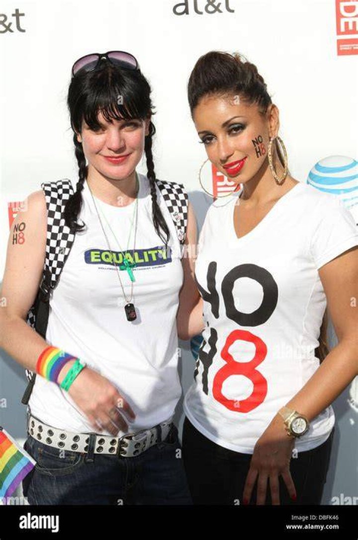 Maya pauley perrette gay pride Fotos und Bildmaterial in hoher
