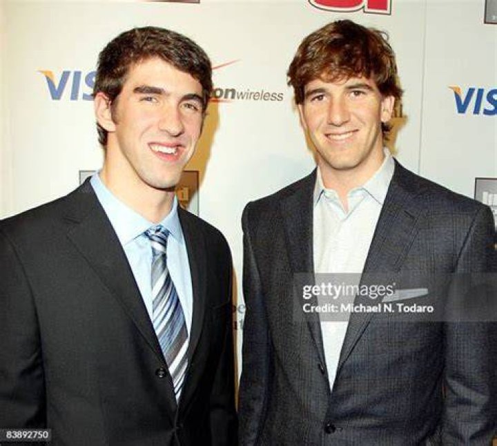 Michael Phelps vs. Eli Manning (Mean Mug Edition)