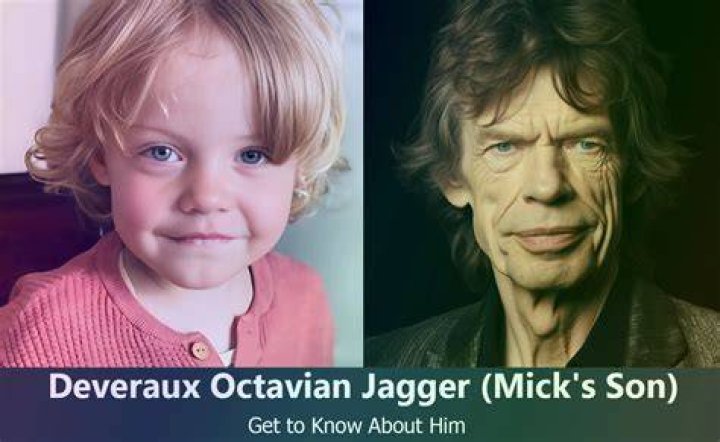 Mick Jaggers son Deveraux, 4, looks just like him as attends Peter