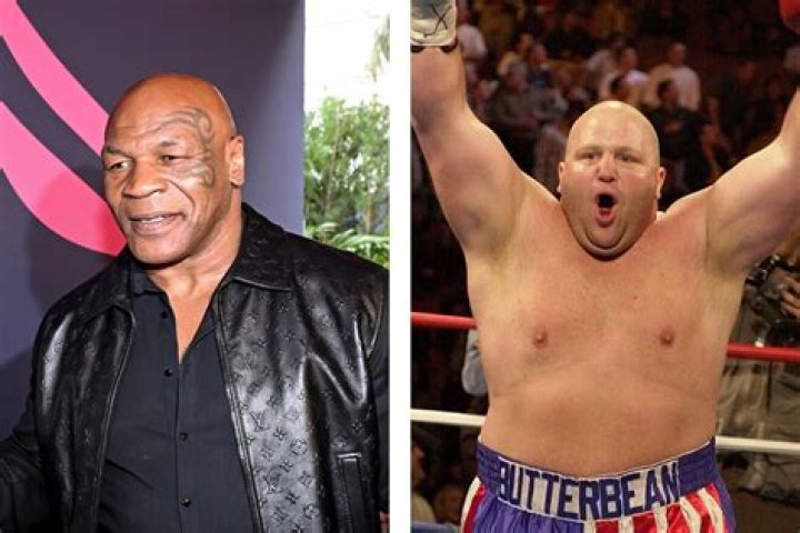 Mike Tyson and Butterbean Mike tyson, Martial arts, Tyson