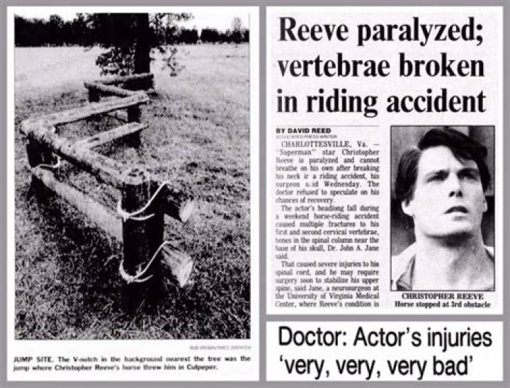 Paralyzed Christopher Reeve Accident / Reeve News brasil epic