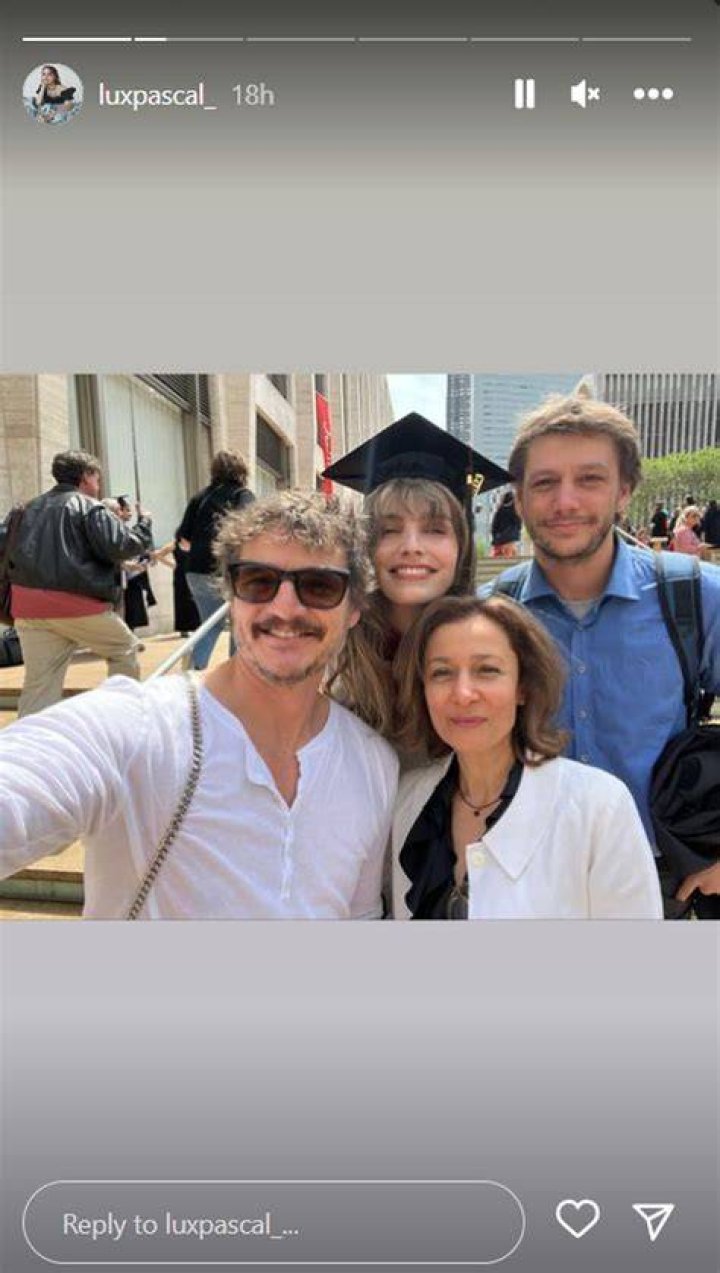 Pedro Pascal Attends Sister Lux's Graduation From Juilliard POPSUGAR